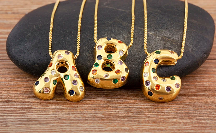 EVELYN Initial Necklace