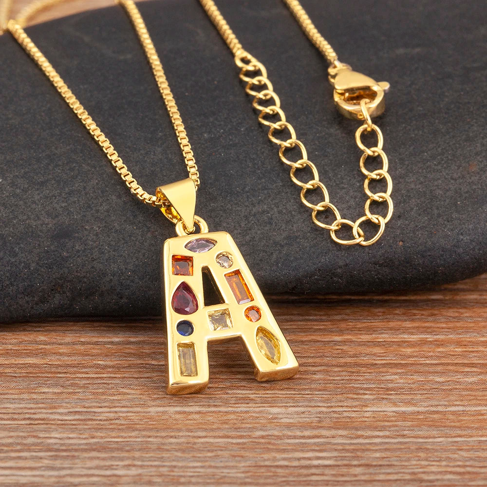 LISA Initial Necklace