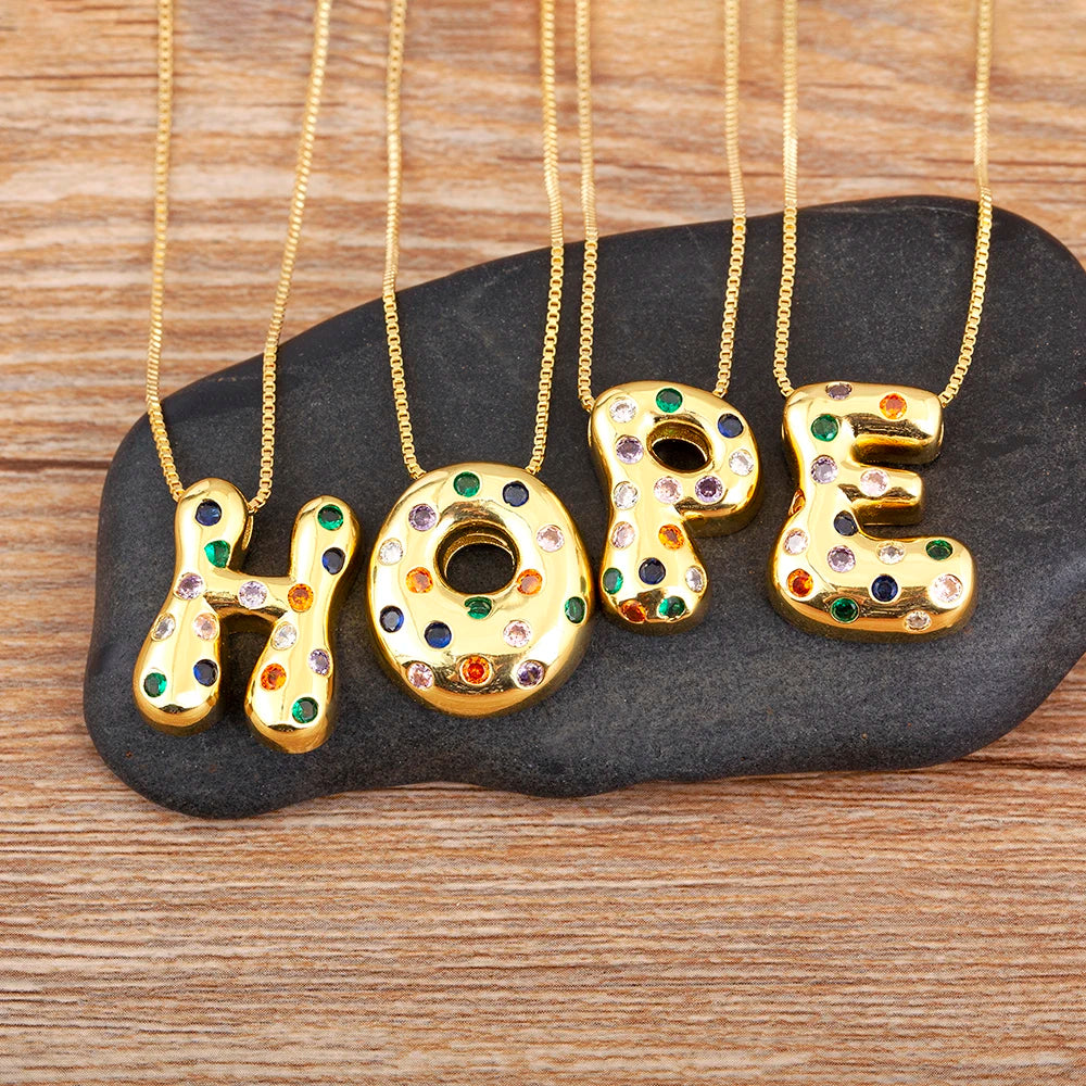 EVELYN Initial Necklace