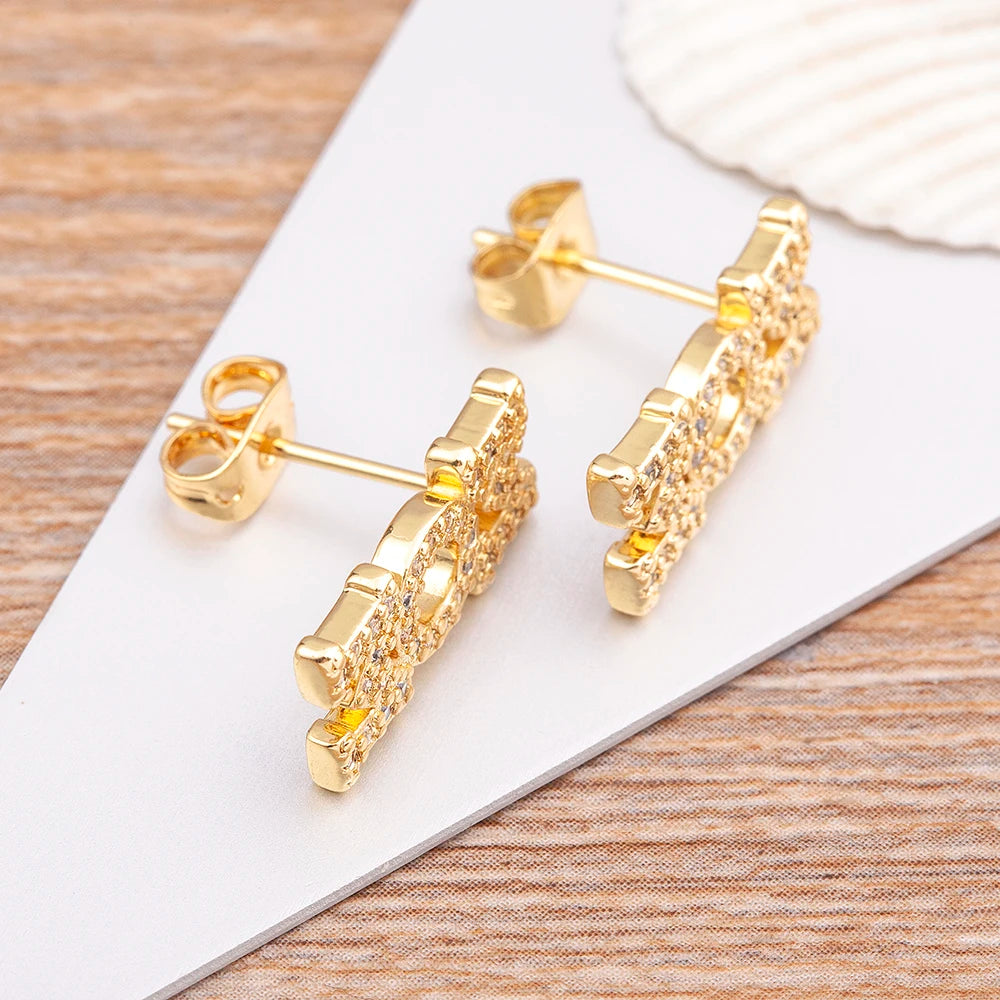 Mom Crystal Earrings
