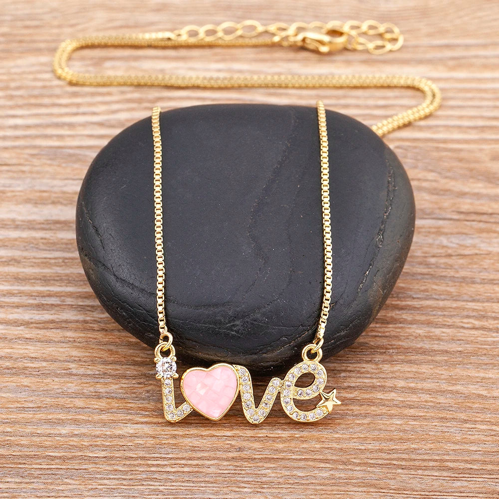 Lima Love Crystal Necklace