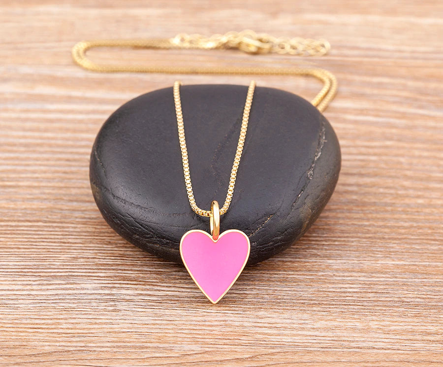 Blake Heart Necklace - Rosetose