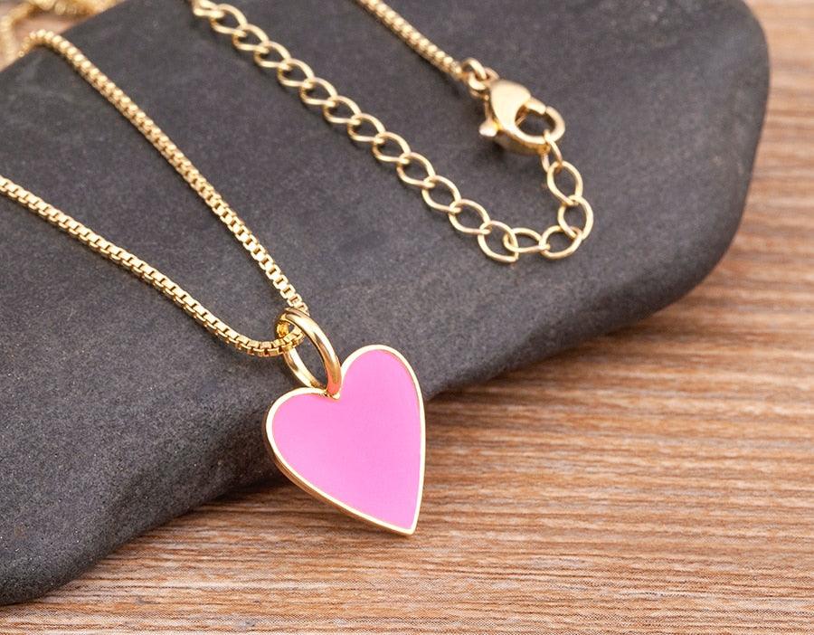Blake Heart Necklace - Rosetose