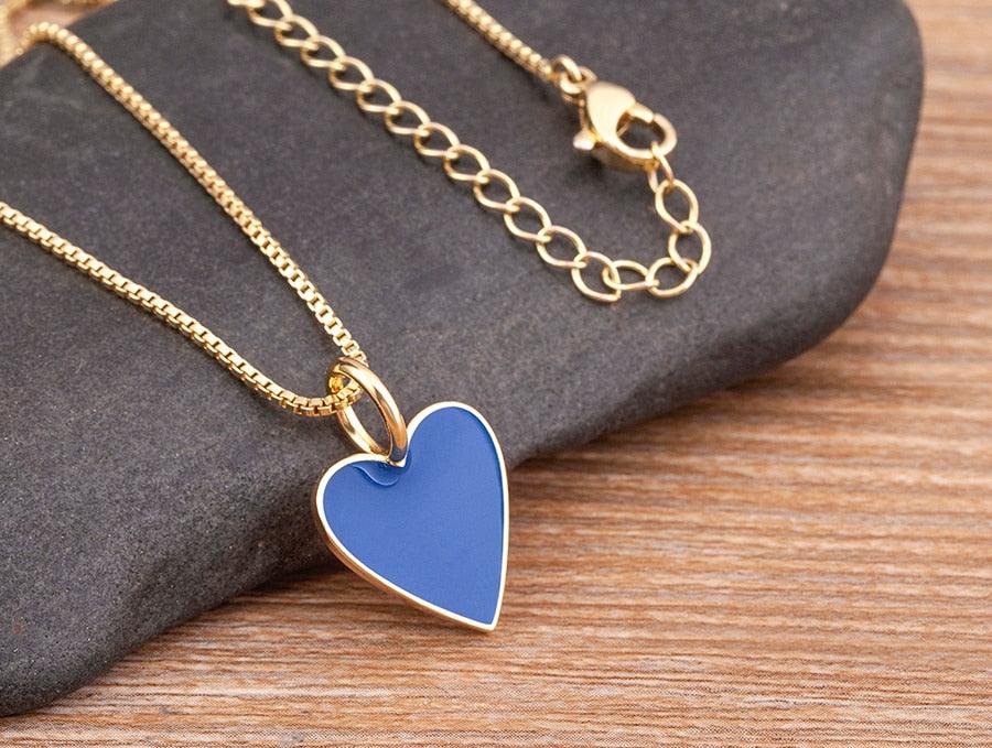 Blake Heart Necklace - Rosetose