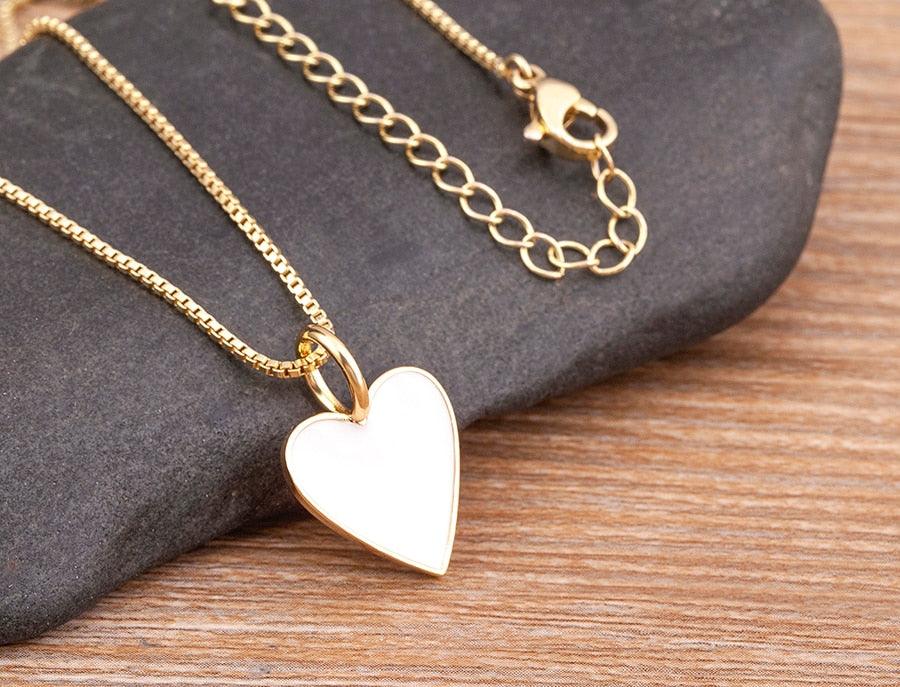Blake Heart Necklace - Rosetose