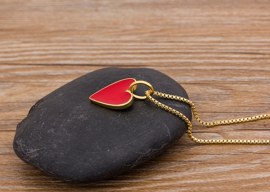 Blake Heart Necklace - Rosetose