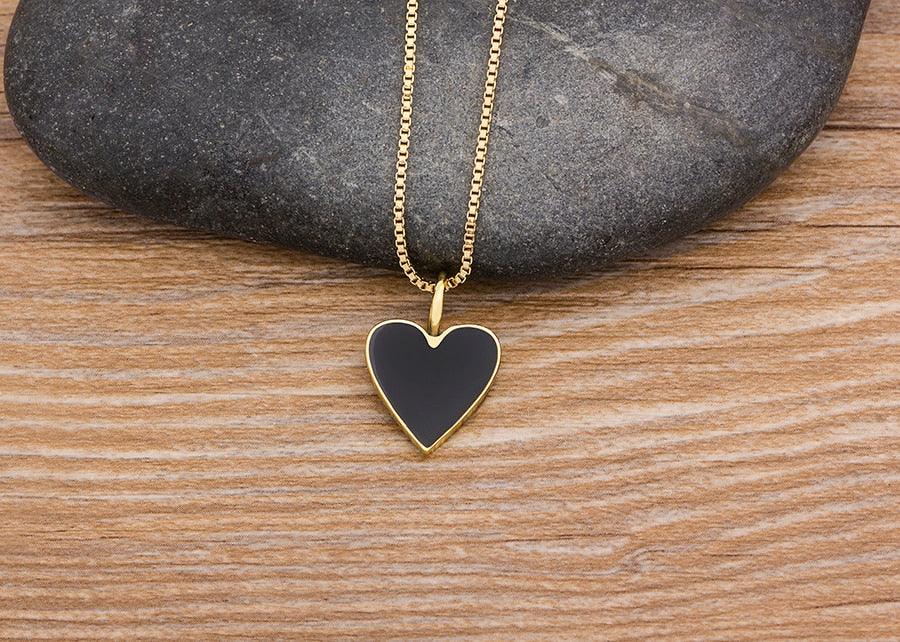 Blake Heart Necklace - Rosetose