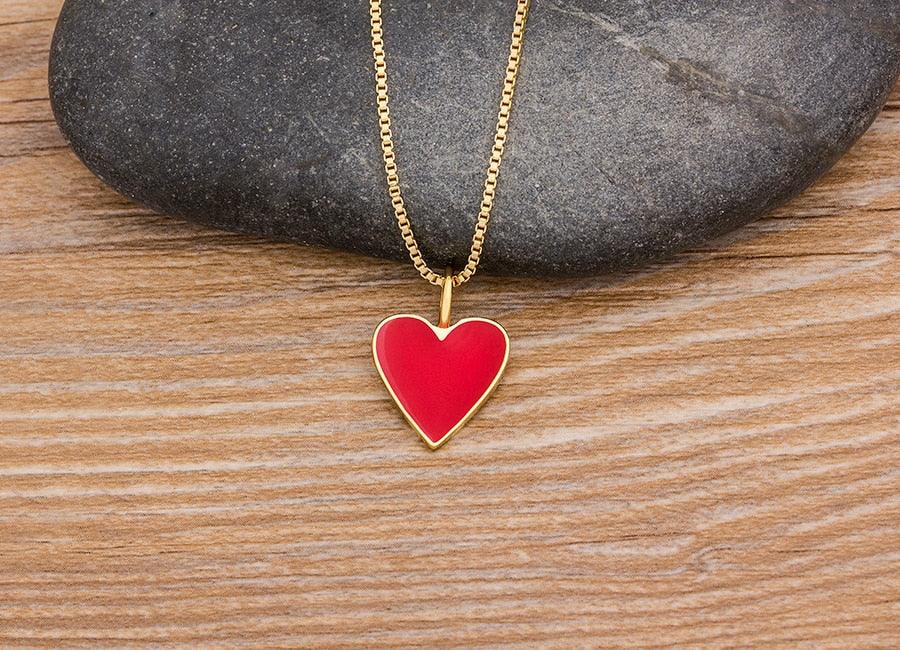 Blake Heart Necklace - Rosetose