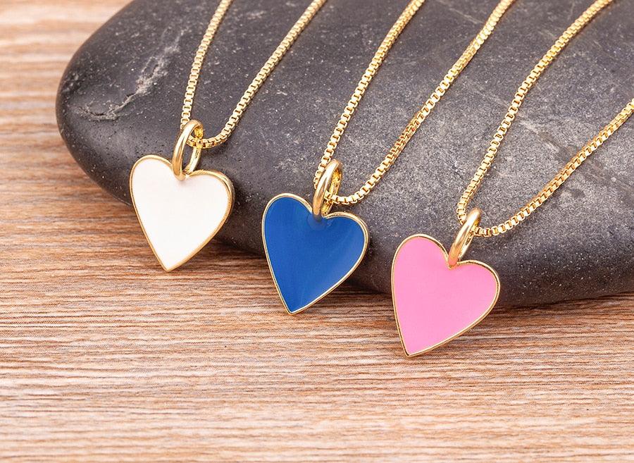 Blake Heart Necklace - Rosetose