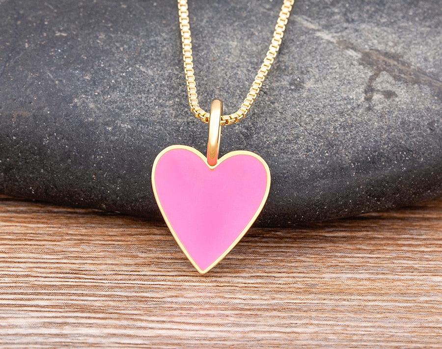 Blake Heart Necklace - Rosetose