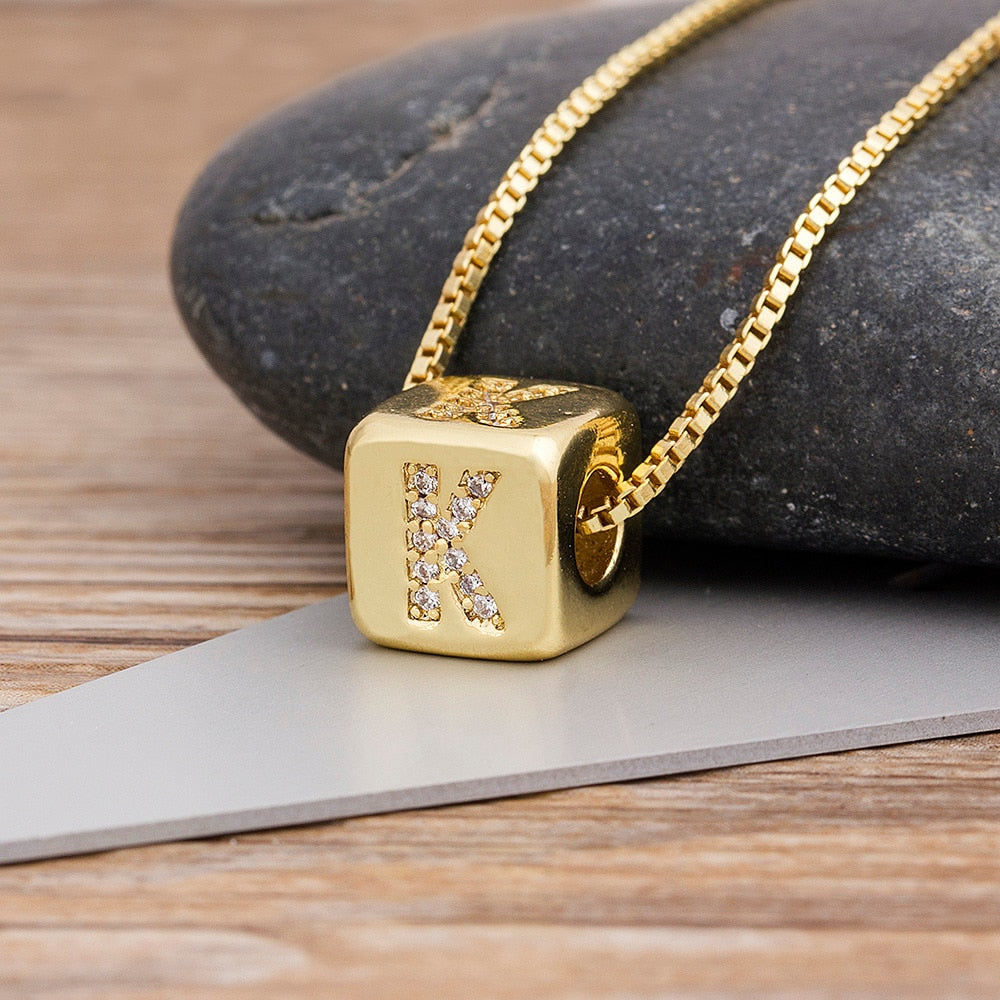 Zora Initial Necklace