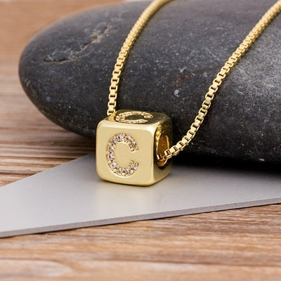 Zora Initial Necklace