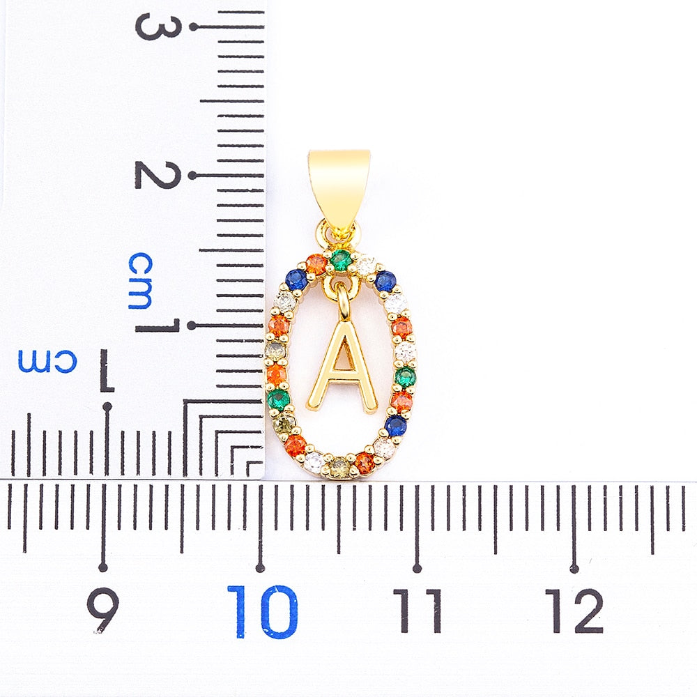 Luna Initial Necklace