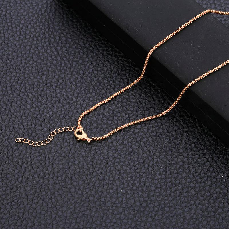 Flora Crystal Necklace - Rosetose