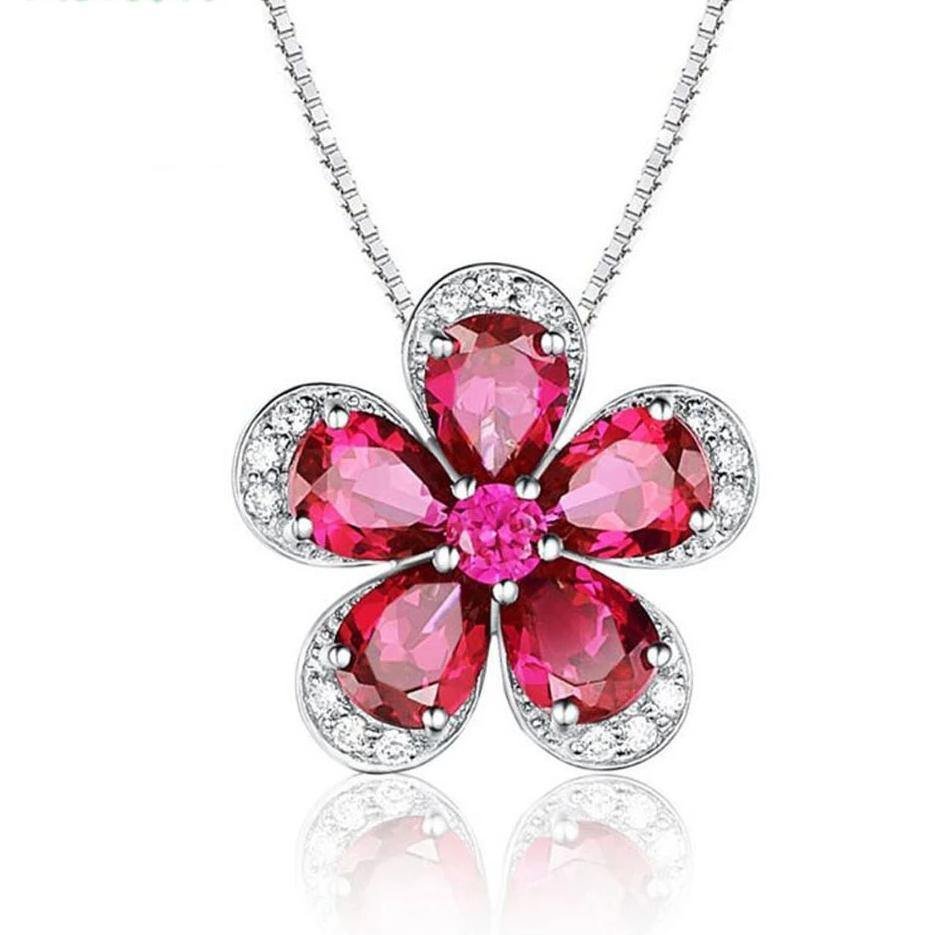 ROSA Flower Petals Necklace - Rosetose