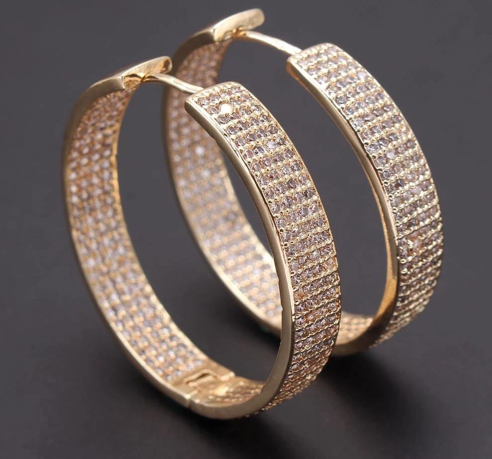 ANNA Hoop Earrings - Rosetose