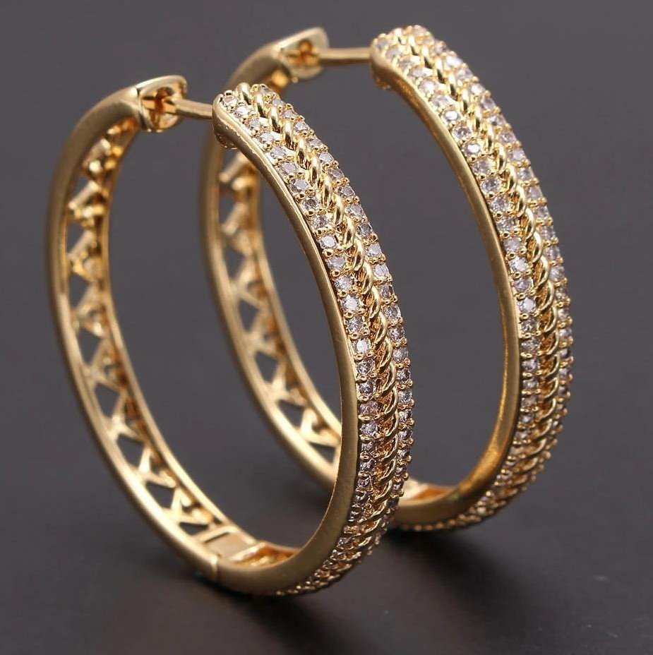 BECCA Hoop Earrings - Rosetose