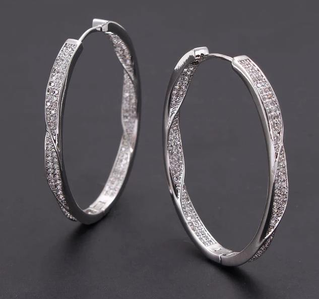 MIA Hoop Earrings - Rosetose