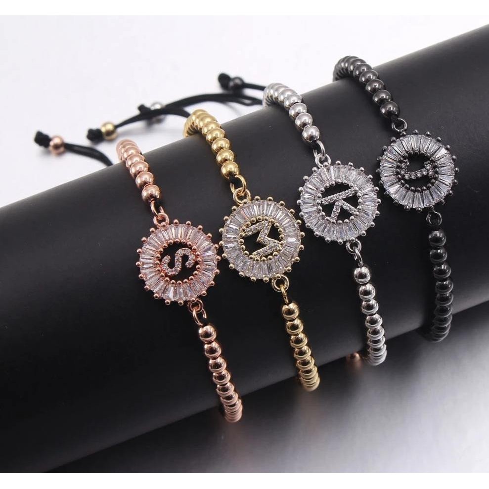 GLAMOR Beaded Bracelet - Rosetose