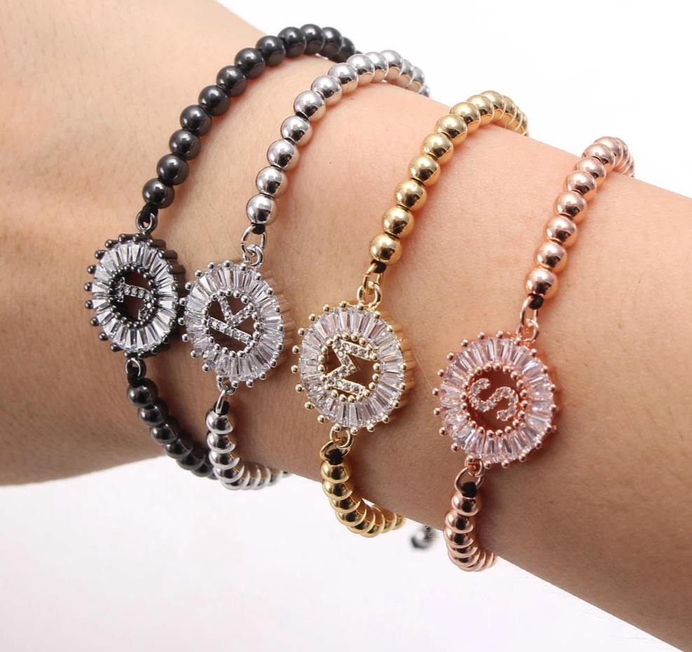 GLAMOR Beaded Bracelet - Rosetose
