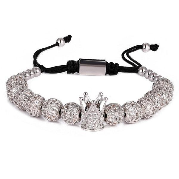 BRAVE Crown Beaded Bracelet - Rosetose