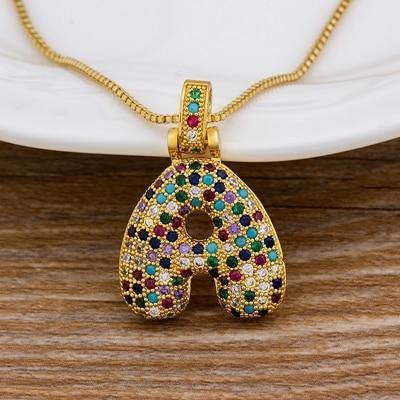 Ashley Initial Necklace - Rosetose