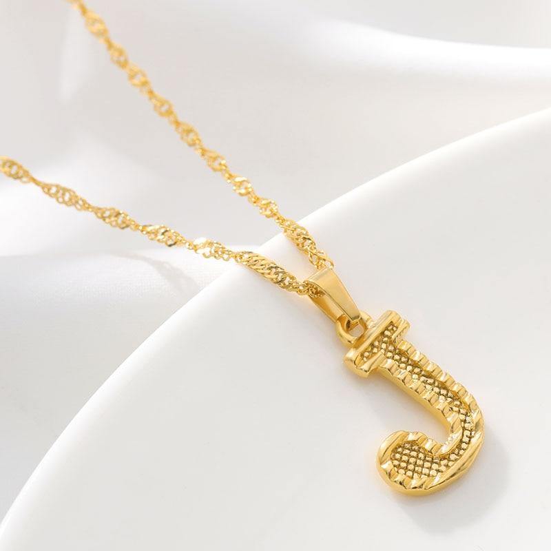 RILEY Initial Necklace - Rosetose