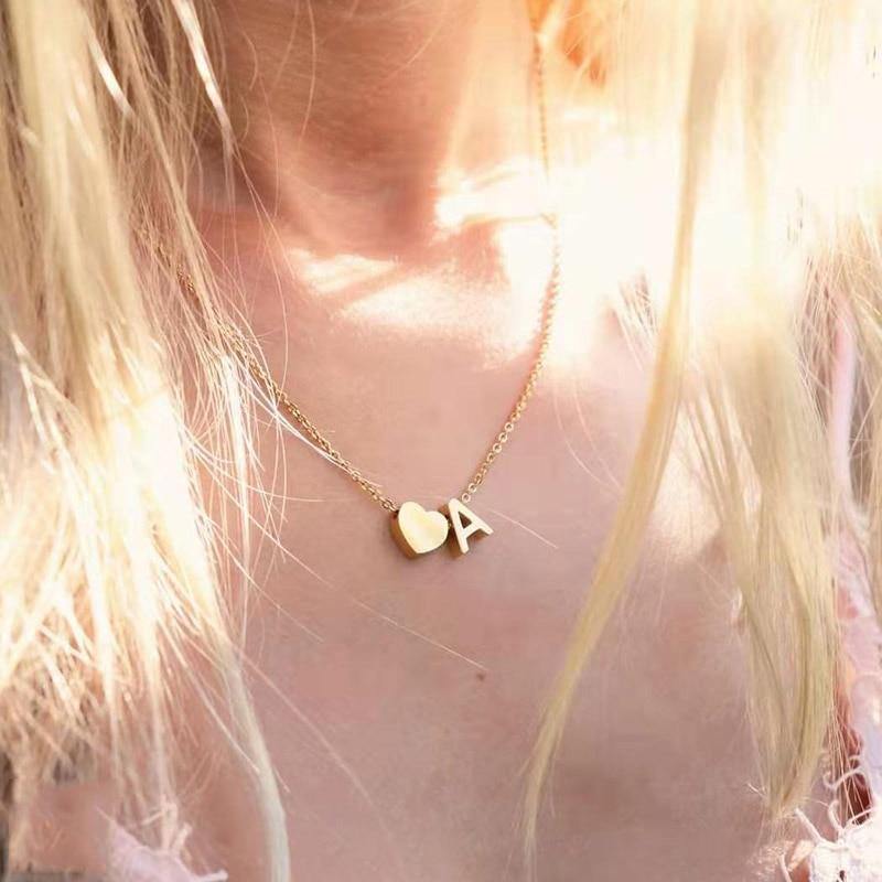 SKYE Initial Necklace - Rosetose