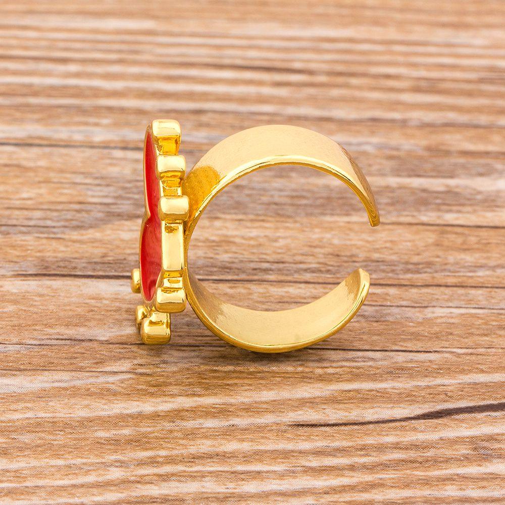 Blake Heart Adjustable Ring - Rosetose