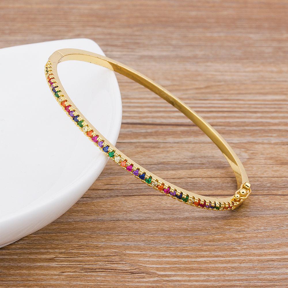 Noreen Multicolor Bangle - Rosetose