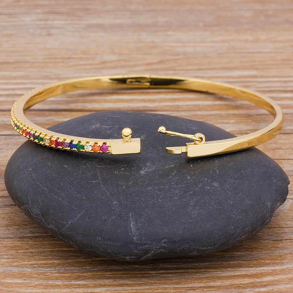 Noreen Multicolor Bangle - Rosetose