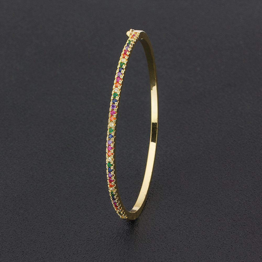 Noreen Multicolor Bangle - Rosetose