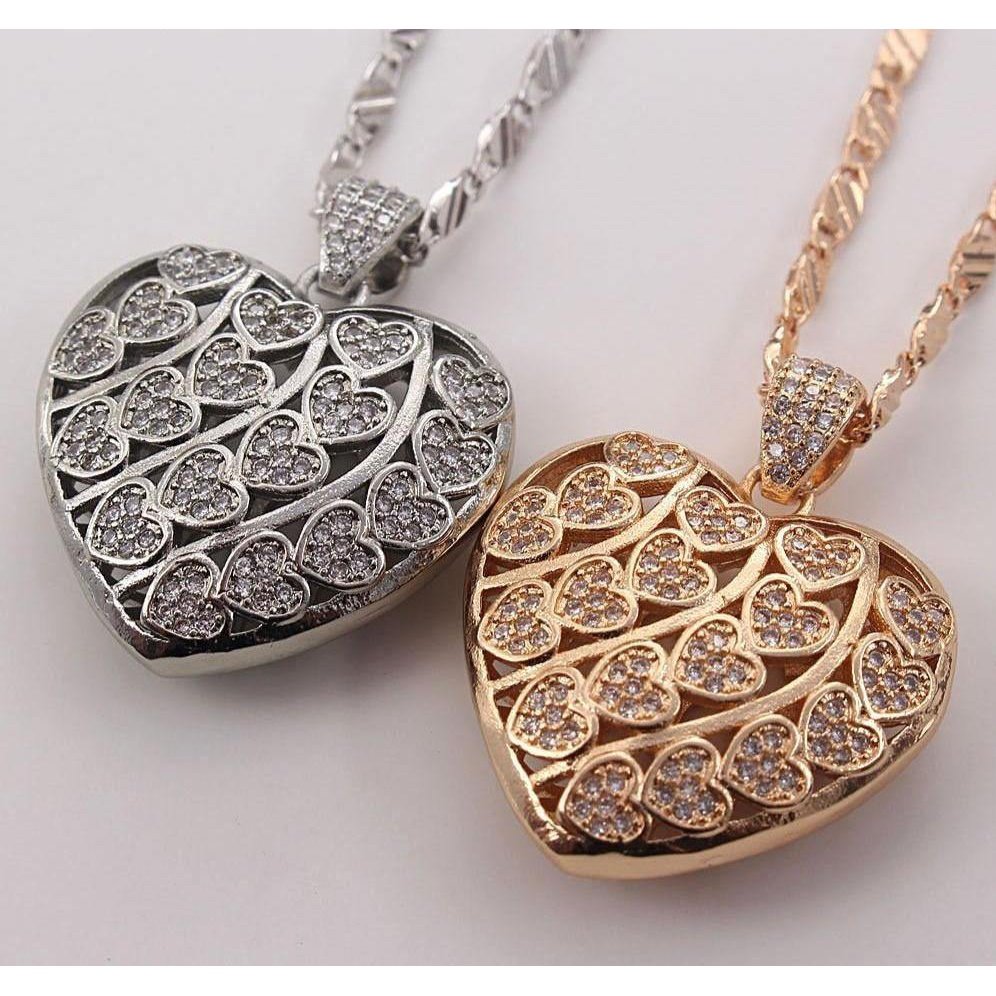 CHERYL Heart Necklace - Rosetose