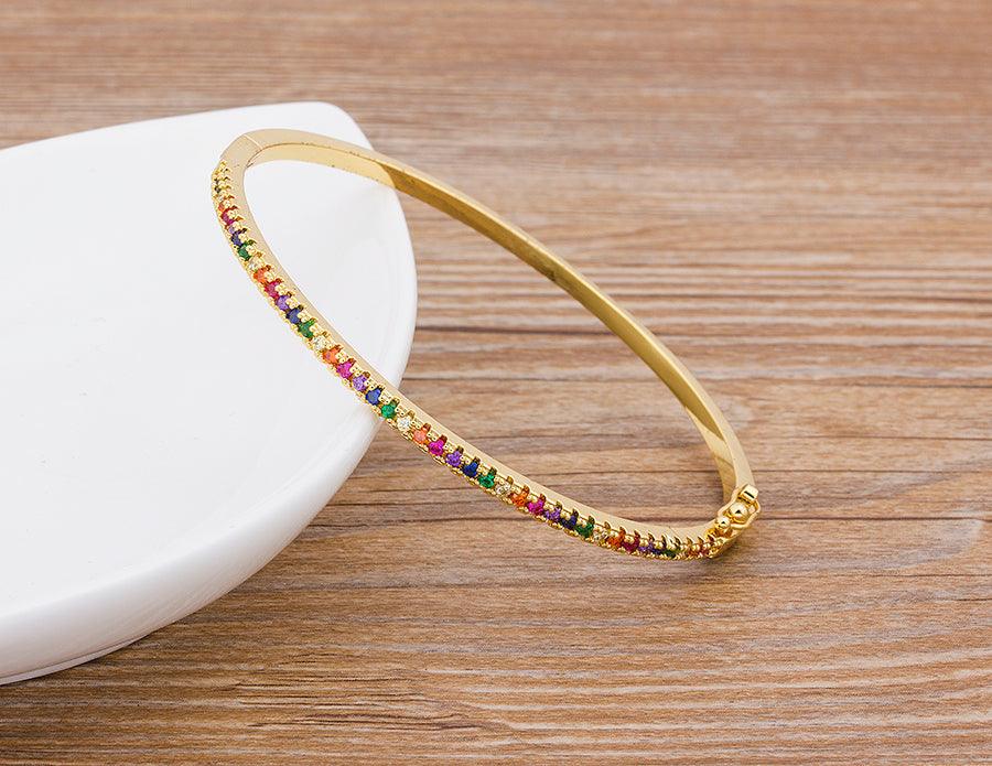Noreen Multicolor Bangle - Rosetose