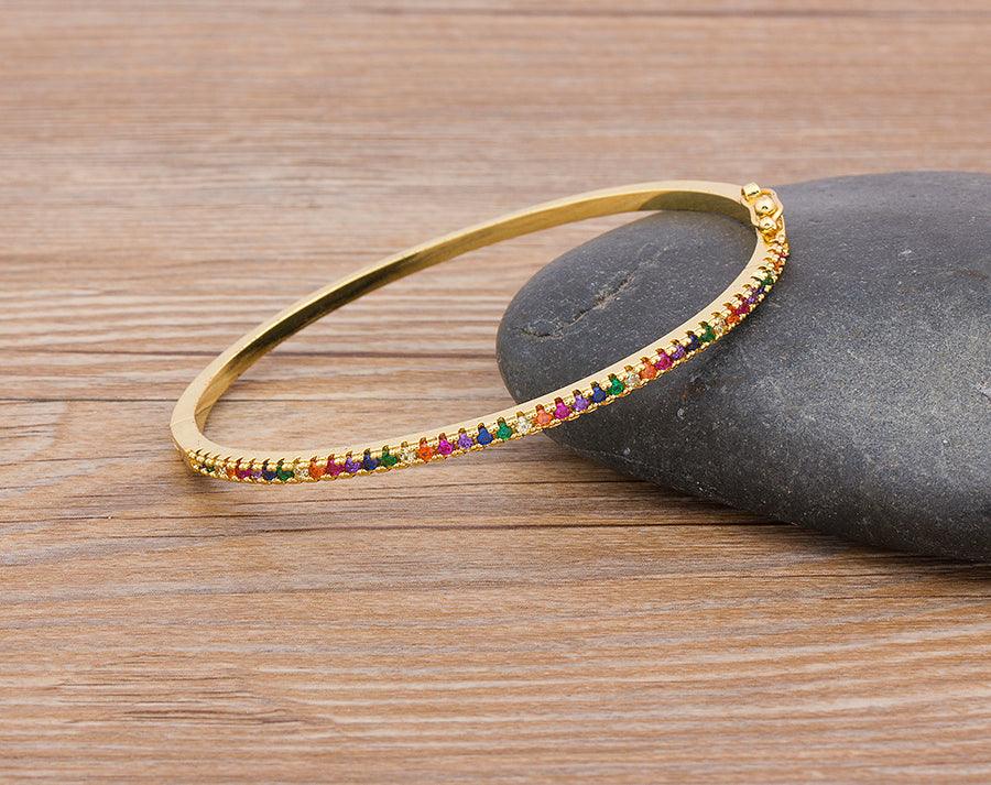 Noreen Multicolor Bangle - Rosetose