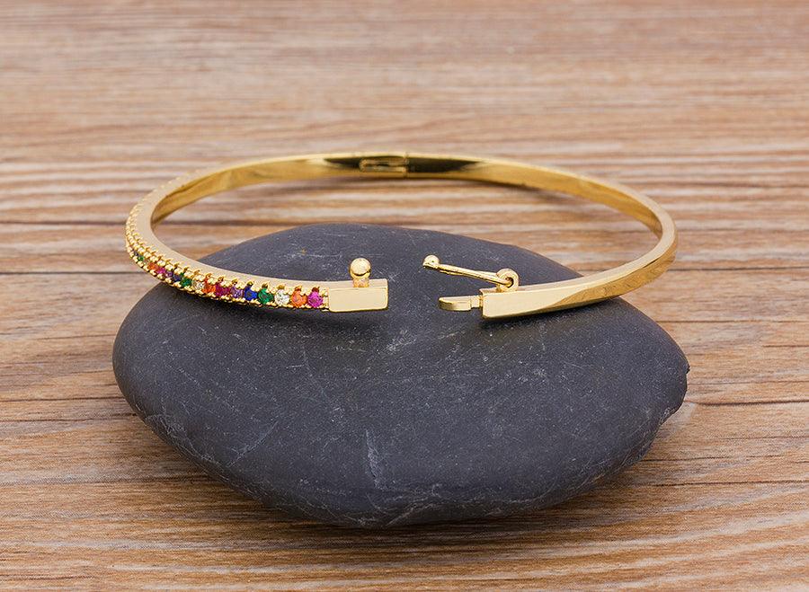Noreen Multicolor Bangle - Rosetose
