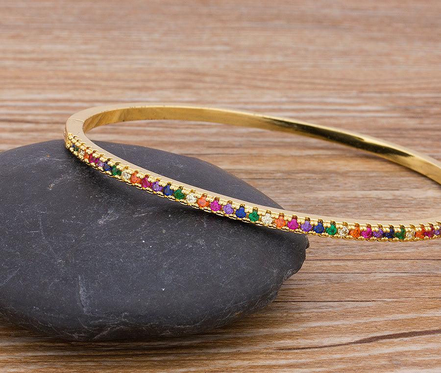 Noreen Multicolor Bangle - Rosetose