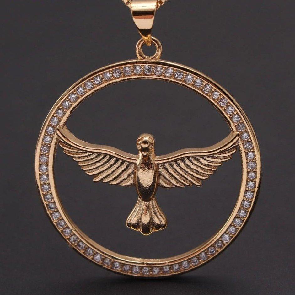 Eagle Crystal Necklace - Rosetose