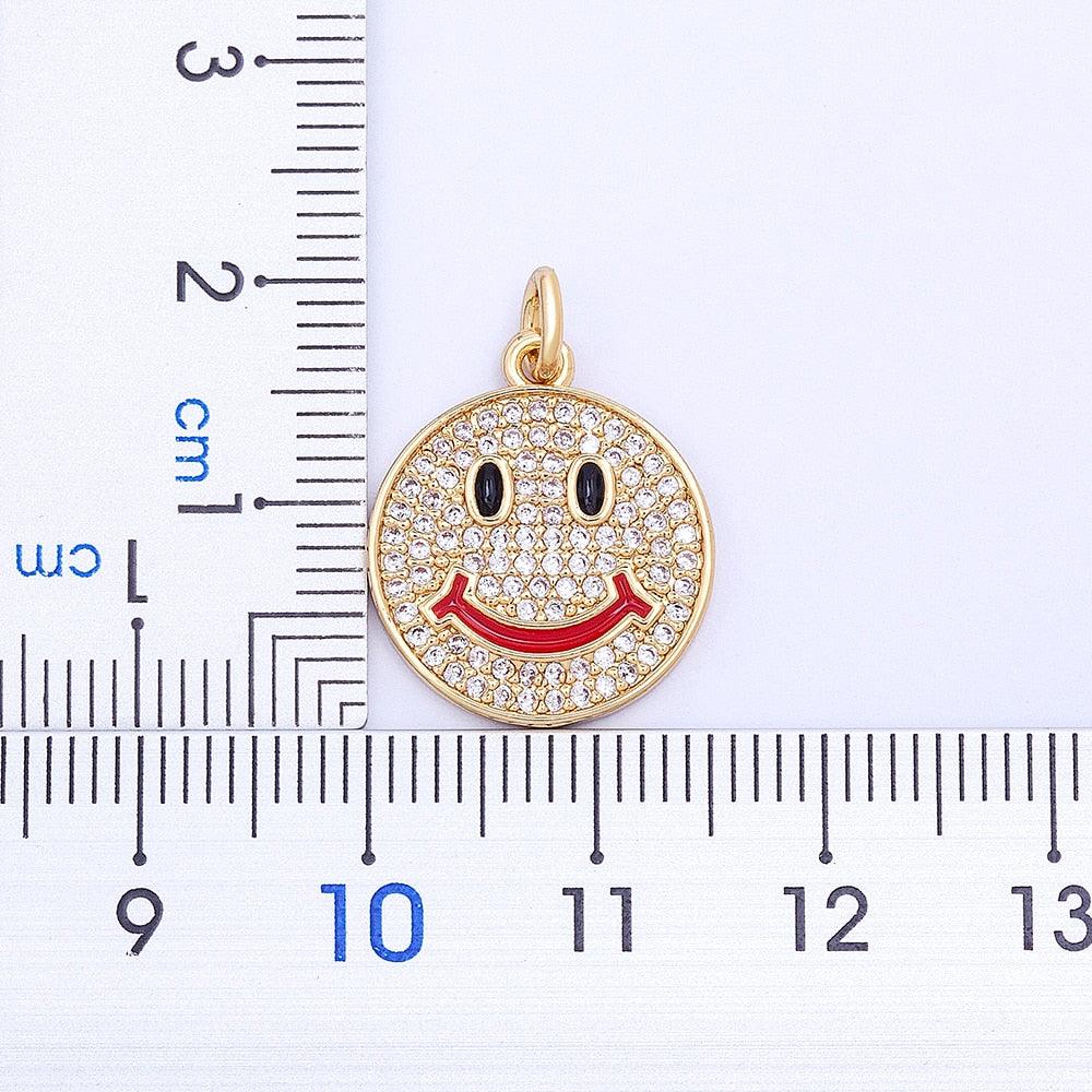 Emoji Crystal Necklace - Rosetose