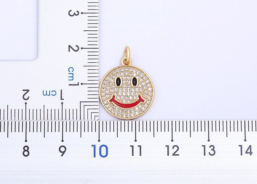 Emoji Crystal Necklace - Rosetose