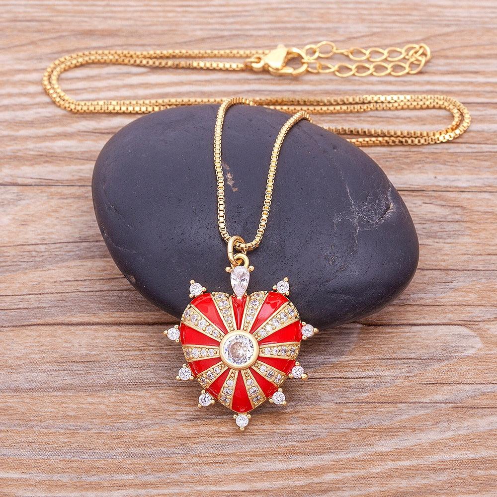 Rita Heart Necklace - Rosetose