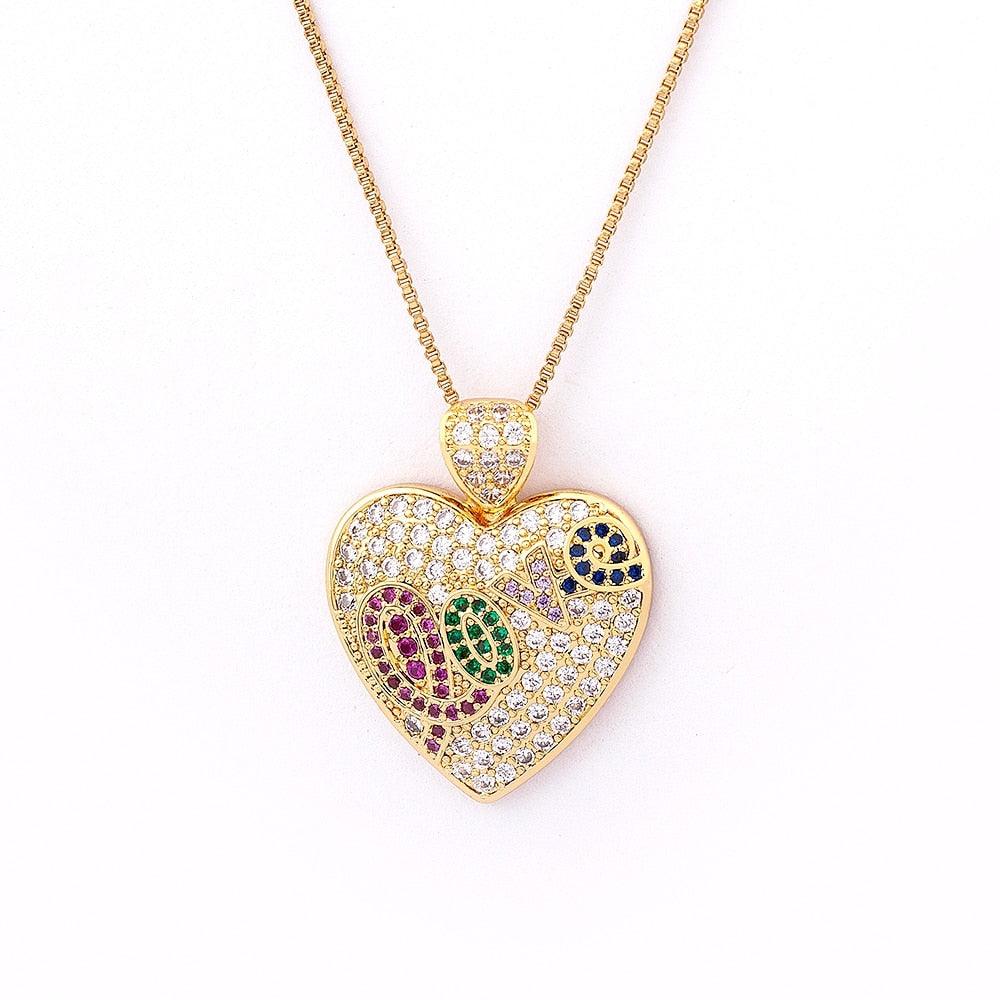 Bella Heart Necklace - Rosetose