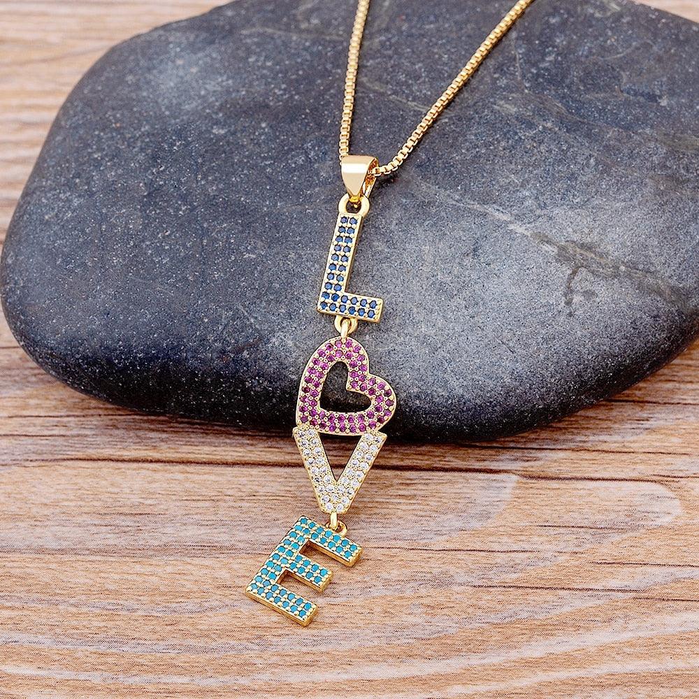 Lovely Crystal Necklace - Rosetose