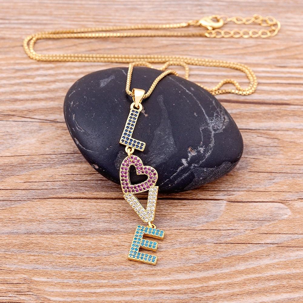 Lovely Crystal Necklace - Rosetose