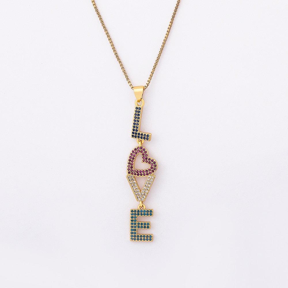 Lovely Crystal Necklace - Rosetose