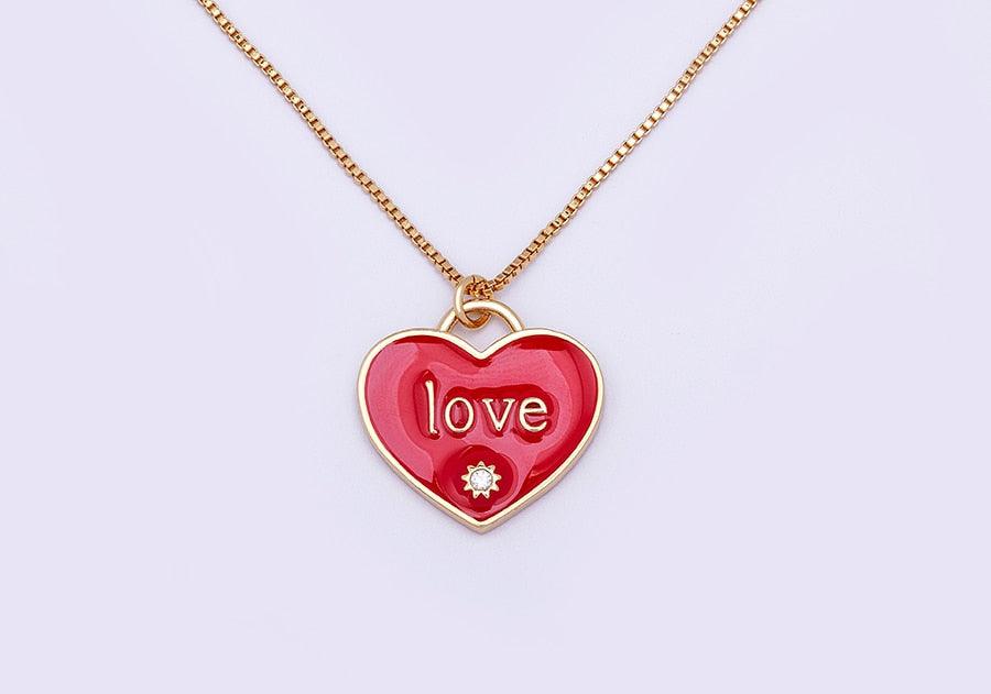 Natalie Heart Necklace - Rosetose