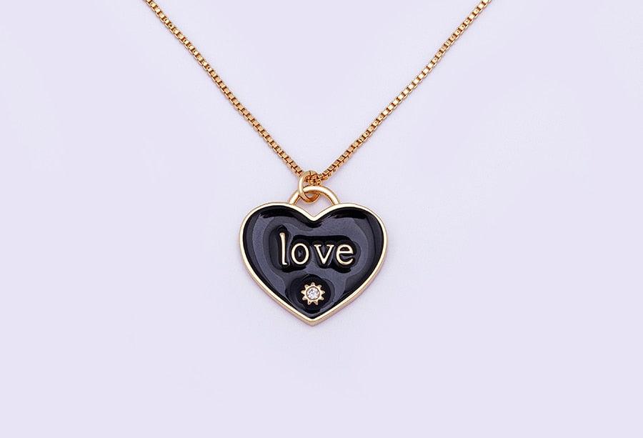 Natalie Heart Necklace - Rosetose