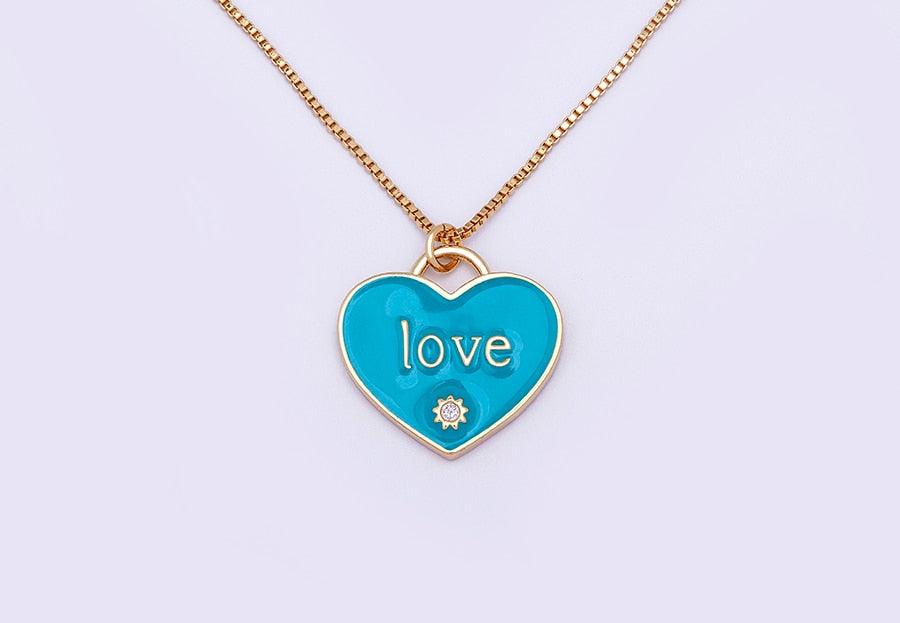 Natalie Heart Necklace - Rosetose