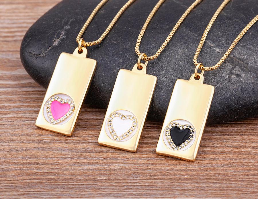 Aloha Heart Necklace - Rosetose