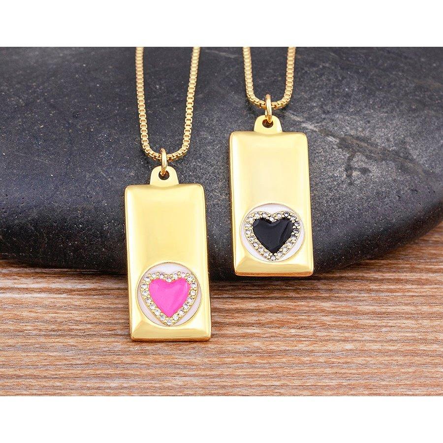 Aloha Heart Necklace - Rosetose